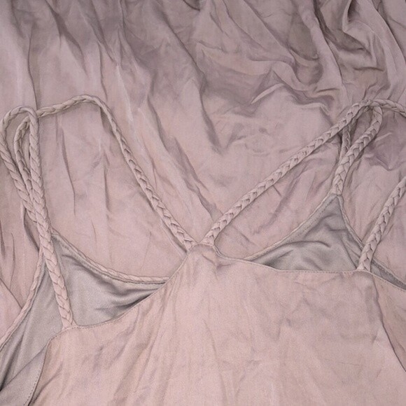 Doe & Rae size large blush taupe shift dress - Picture 7 of 7